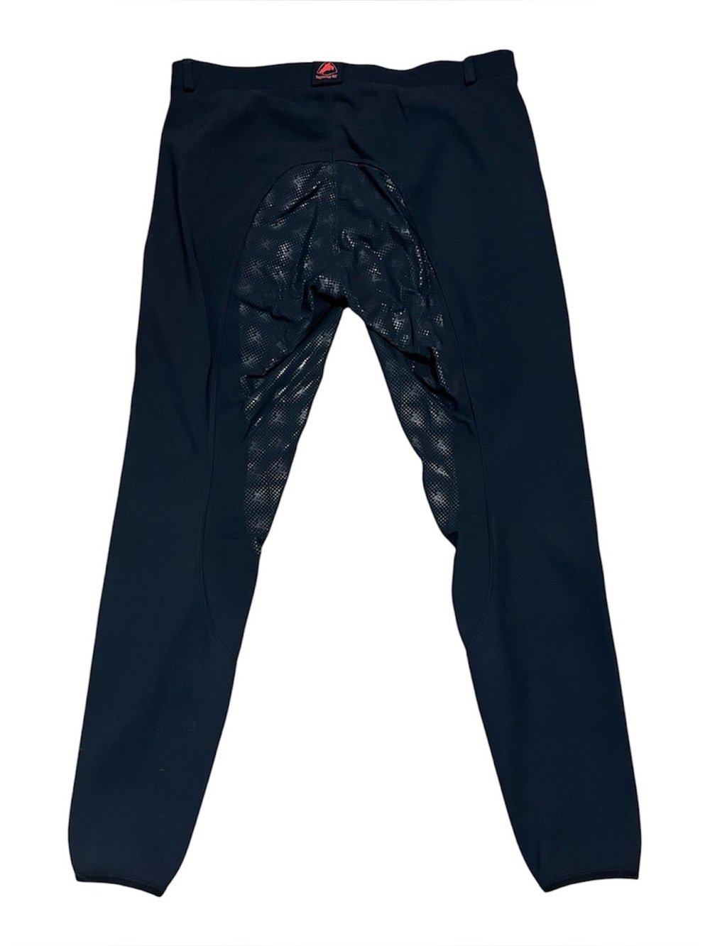 Horze Full Seat Riding Equestrian Breeches Pants Black Silicone Size 32